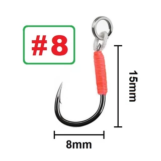 [[ PongFishing ]] ตัวเบ็ด Single Hook สำหรับงานเหยื่อปลอม คม แข็ง ถึก ทน ต้องลอง (ราคาจำหน่ายซอง4ตัว และ ซอง10ตัว)