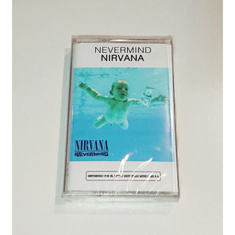 เทป​เพลง​ Cassette​ Tape​ เทป​คา​สเซ็ท​ Nirvana​ : Nevermind