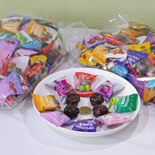 บ๊วยรวมคละรส 500กรัม เม็ดใหญ่ จุกใจ ใหญ่อิ่มครบประโยชน์มากมาย พร้อมส่ง