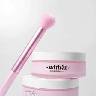 New สบู่ล้างแปรงแต่งหน้า บรัชคลีนเซอร์ วิทแทท 100 กรัม Brush cleanser 100g.
