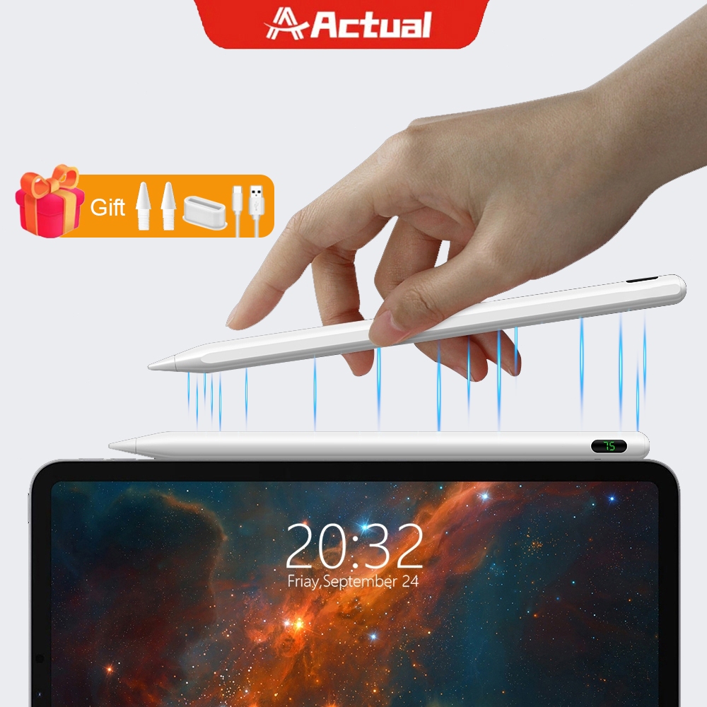 Actual 🇹🇭 ปากกาสไตลัส ใช้ได้กับทุกรุ่น Universal ปากกาทัชสกรีน แม่นยำและไวไม่ชักช้า Stylus Penสำหรับ Android Windows IOS