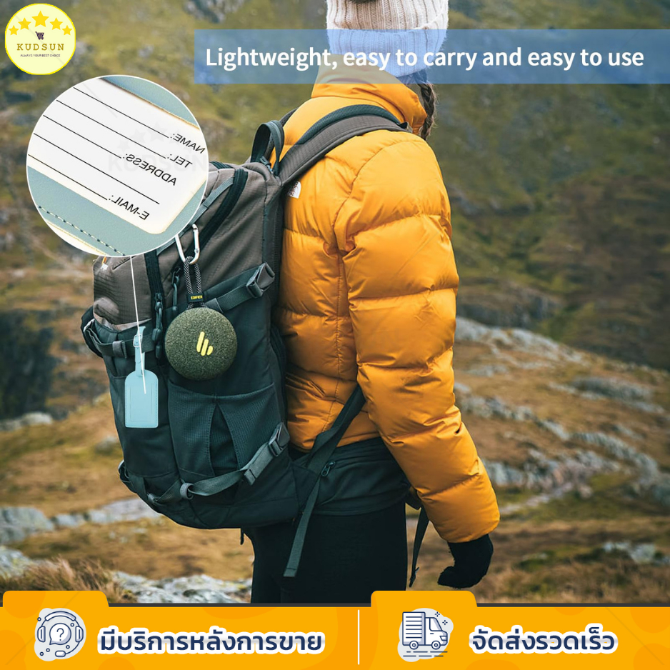 KUDSUN ป้ายชื่อ ป้ายแท็ก Luggage Tag  ป้ายห้อย กระเป๋าเดินทาง Tag กระเป๋า สำหรับท่องเที่ยว travel PU แบบนิ่ม