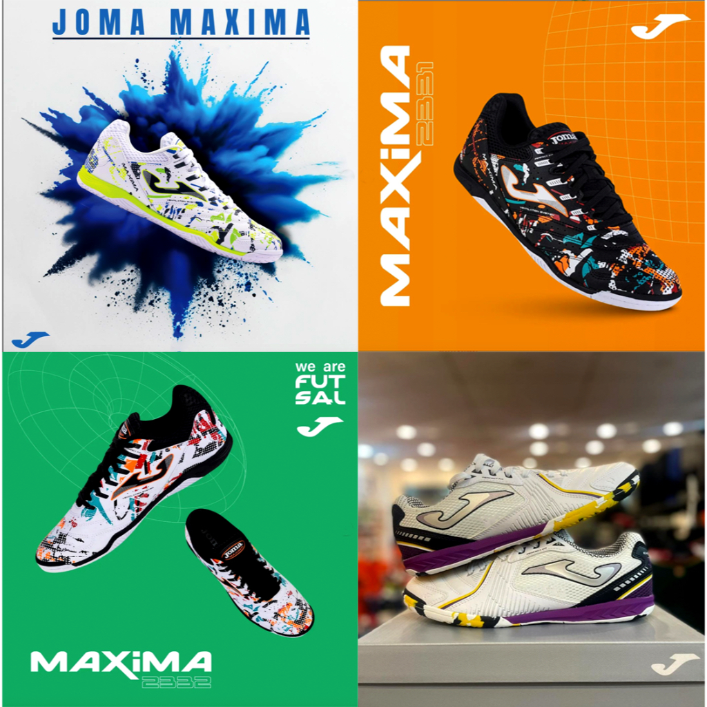 (สินค้าพร้อมส่งในไทย) รองเท้าฟุตซอล JOMA MAXIMA และ DRIBLING (ลิขสิทธิ์แท้)