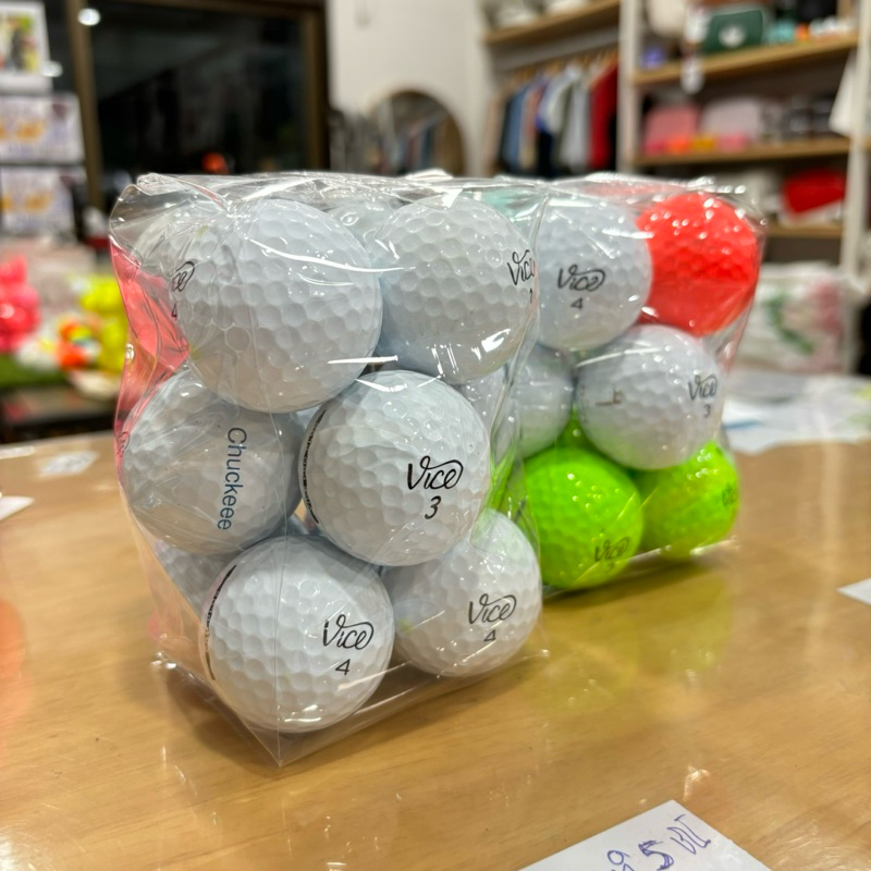 ลูกกอล์ฟราคาถูก ออกรอบได้ vice 12 ลูก