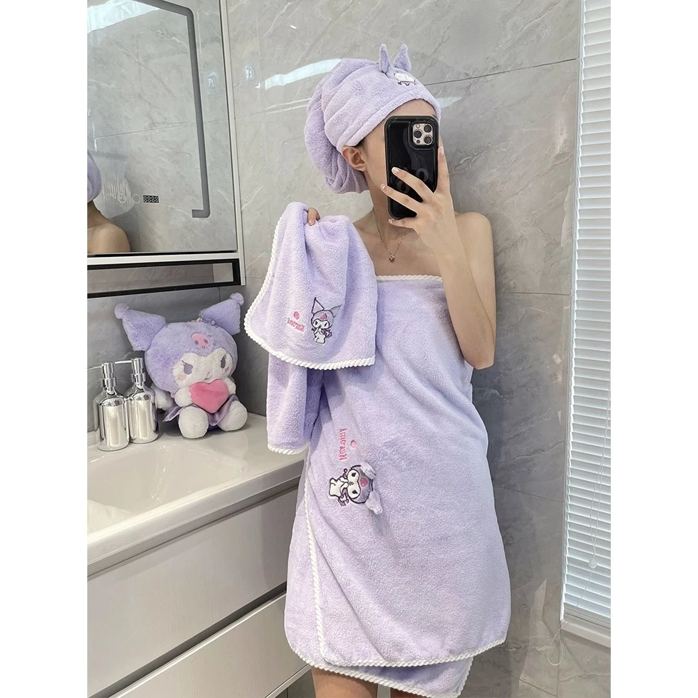 Beyou fashion P14 ผ้าขนหนูอาบน้ํา ผ้าเช็ดหน้า หมวกผ้าคลุมผมแห้งเร็ว Hair towel แบบนิ่ม ดูดซับน้ําได้ดี สําหรับห้องน้ํา