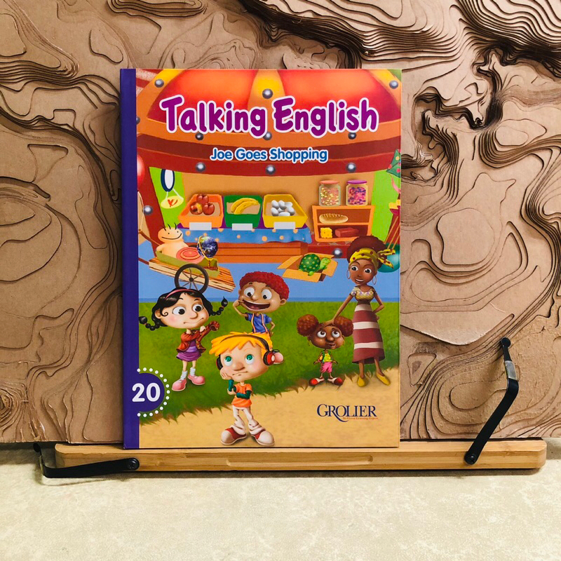 จ322 Talking English  Joe Goes Shopping  20  GROLIER