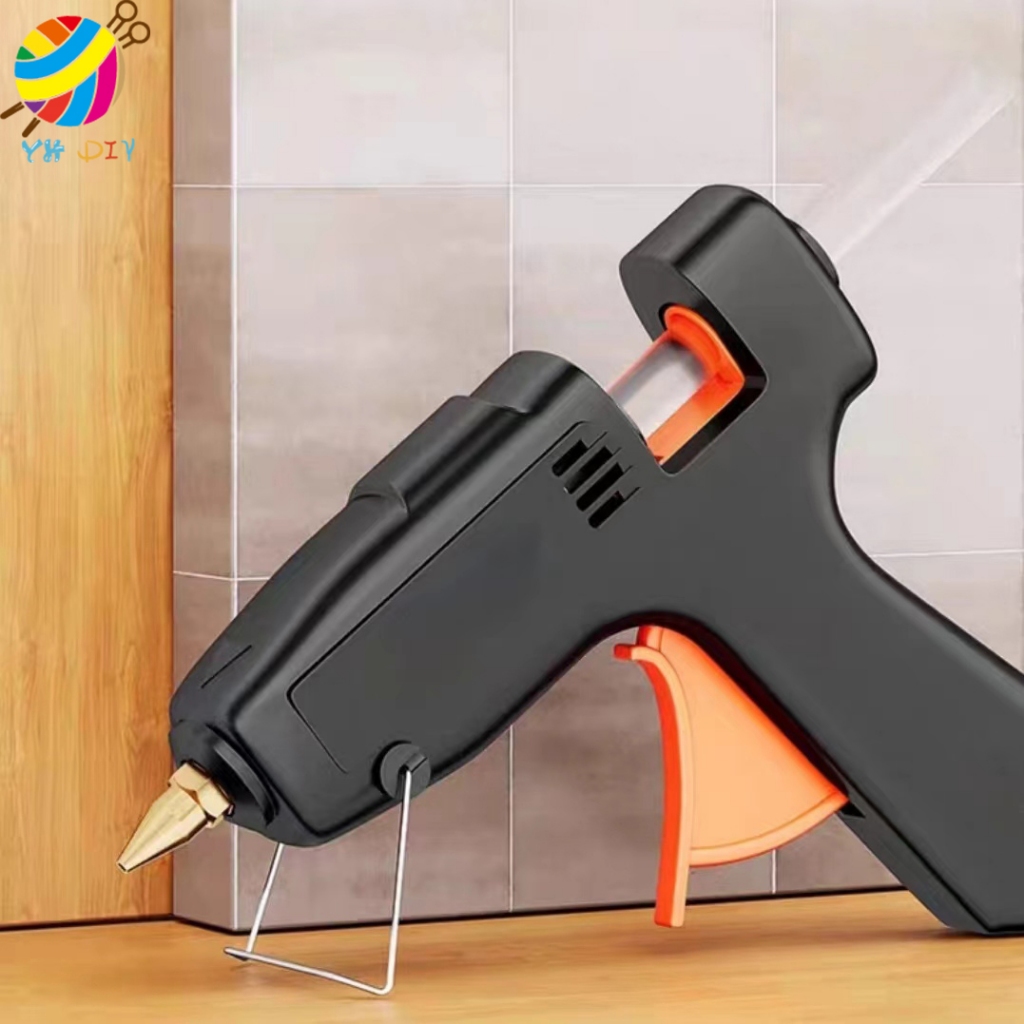ปืนยิงกาวร้อน 20W มินิอุตสาหกรรมปืนเทอร์โมไฟฟ้าอุณหภูมิความร้อน DIY กาวแท่ง