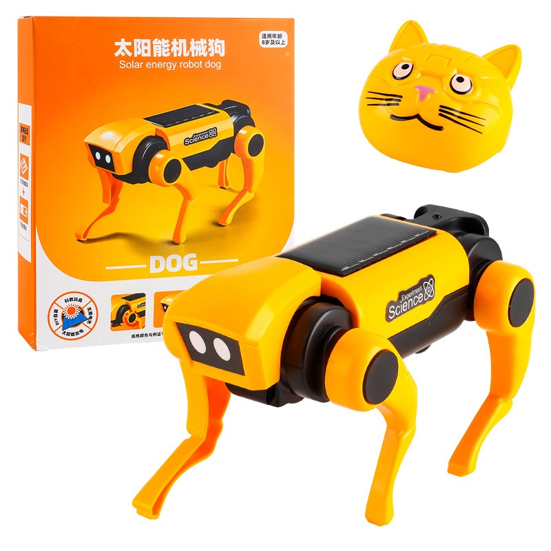 (พร้อมส่งจากไทย)ROBOT DOG Solar cell หุ่นยนต์ สุนัข พลังงานแสงอาทิตย์ DIY ประกอบเอง