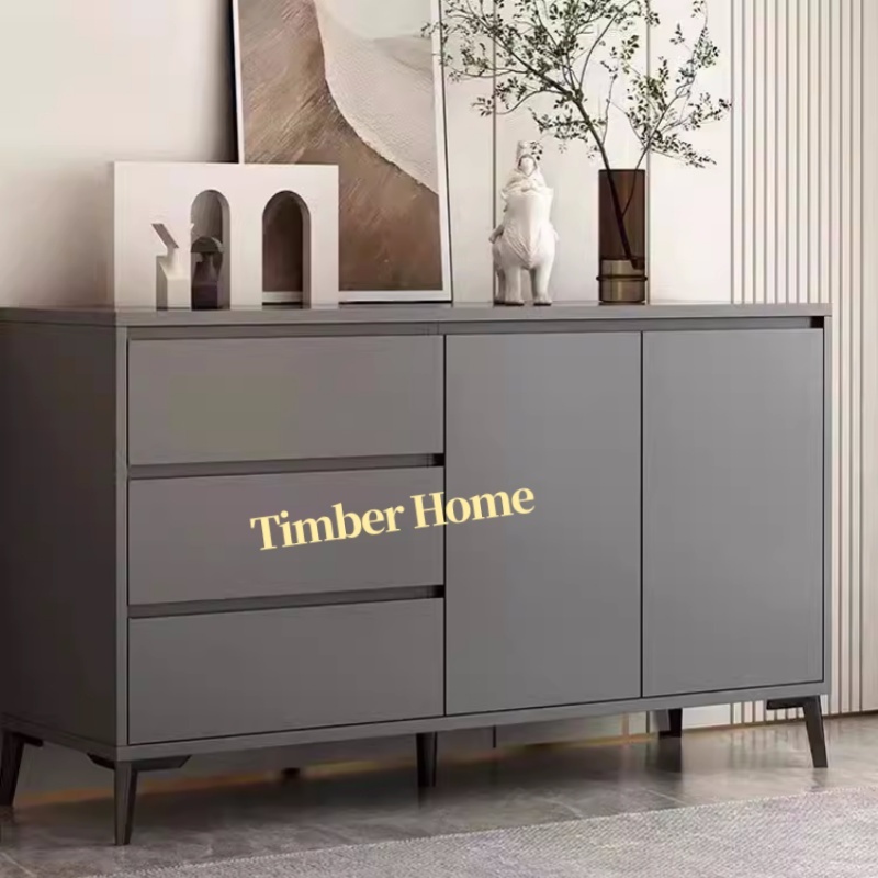 Timber Home (จัดส่งทันที) ตู้เก็บของ ตู้เก็บของอเนกประสงค์ มินิมอล เฟอร์นิเจอร์ ลิ้นชักเก็บของใหญ่ ตู้ลิ้นชักไม้