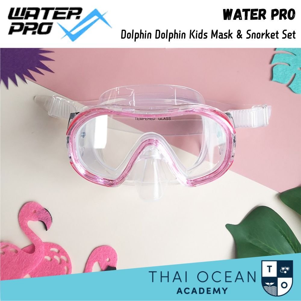 Water Pro Dolphin Dolphin Kids Mask & Snorket Set รูปที่ 7
