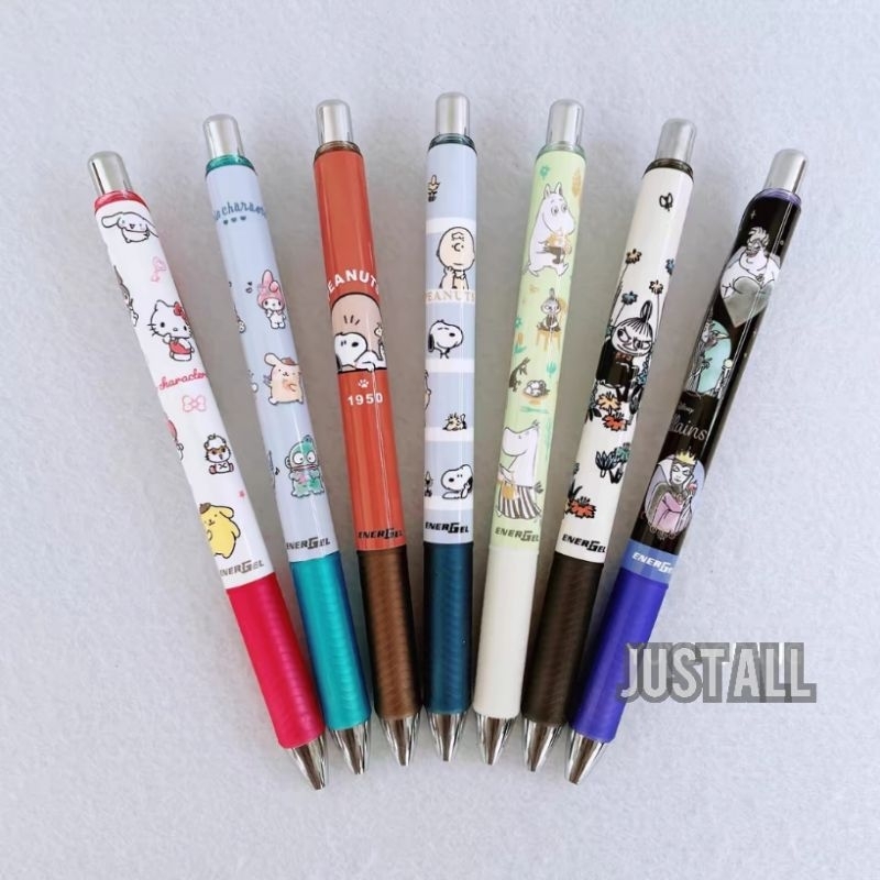 Pentel Energel ปากกาหมึกเจลสีดำขนาด 0.5mm