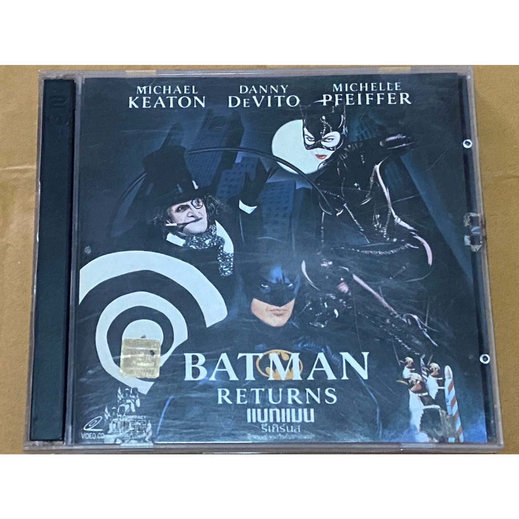 VCD BATMAN RETURNS แบทแมน รีเทิร์นส