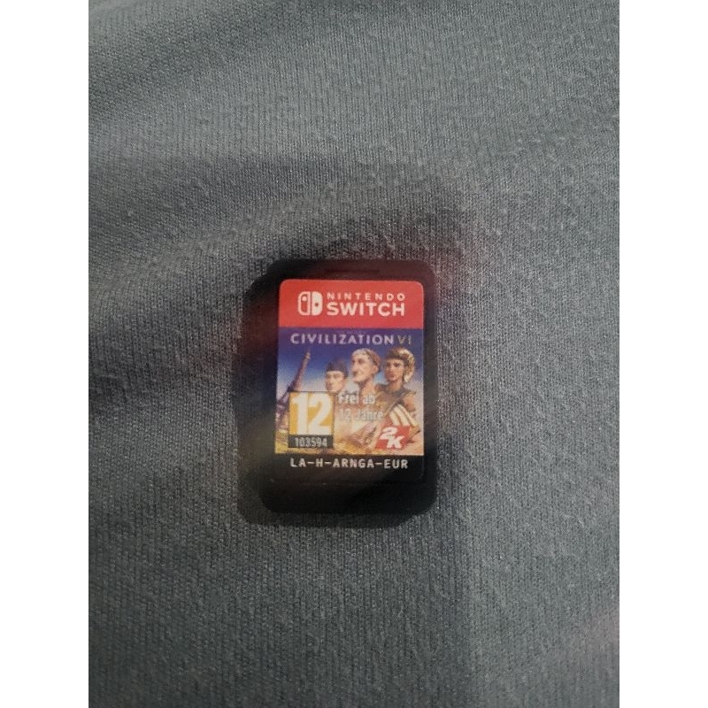 เกม nintendo switch civilization vi มือ2 ตลับเกมอย่างเดียว พร้อมส่งนะครับ