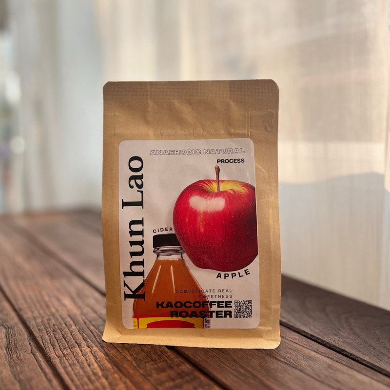 เมล็ดกาแฟคั่ว ขุนลาว Anaerobic Process คั่วอ่อนกลาง(Omni Roast) Kao Coffee Roaster
