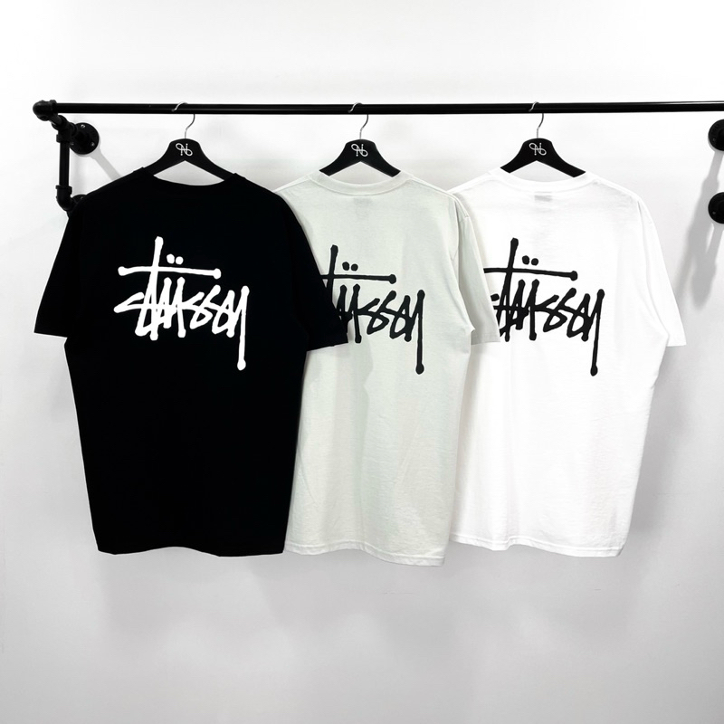STUSSY BASIC LOGO TEE (USA) UPDATE !