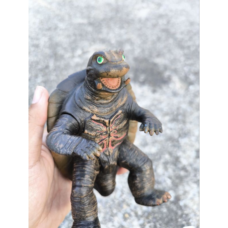 Gamera The Brave Bandai Godzilla Kaiju 1999/2005 6" Vinyl Figure กาเมล่า ซอฟท์ ก็อตซิลล่า บันได เต่า