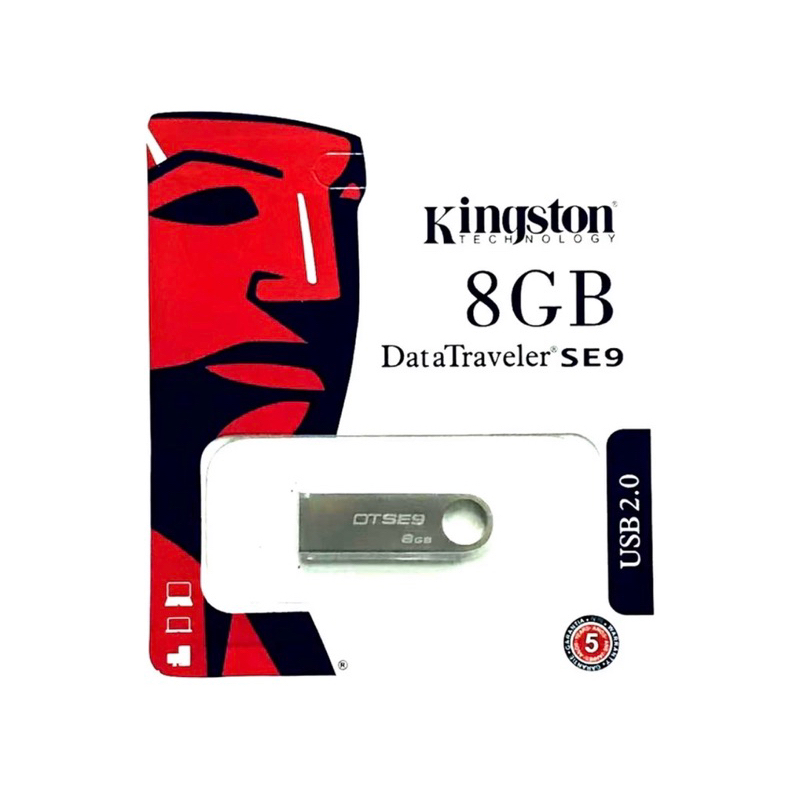 [ของแท้] Kingston DTSE9 USB Flash Drive 8GB คิงซตัน ยูเอสบี แฟลชไดร์ฟ mini