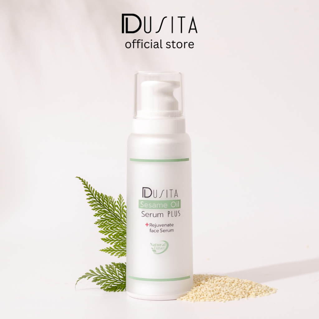 Dusita Sesame Oil Serum Plus 85 ml เซรั่มงาดุสิตา ลดเลือนริ้วรอย ฝ้า กระ จุดด่างดำ