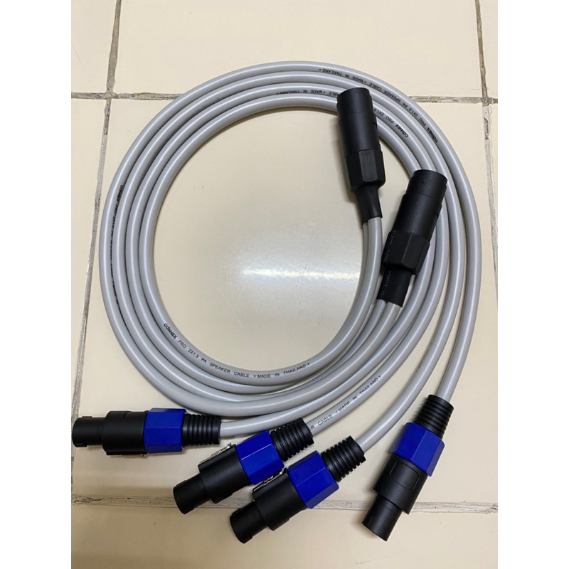 สายพ่วงลำโพง สายวาย เข้า 1 ออก 2 ความยาว 1 เมตร ขนาดสาย 2*1.5 connex