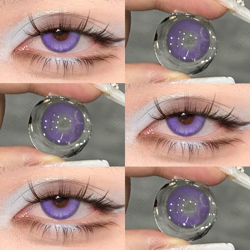 {COD}GEM คอนแทคเลนส์สีฟ้า คอนแทคเลนส์สีมินิ 14.0 มม. 1 คู่ เลนส์นุ่มน่ารัก ใช้ได้หนึ่งปี