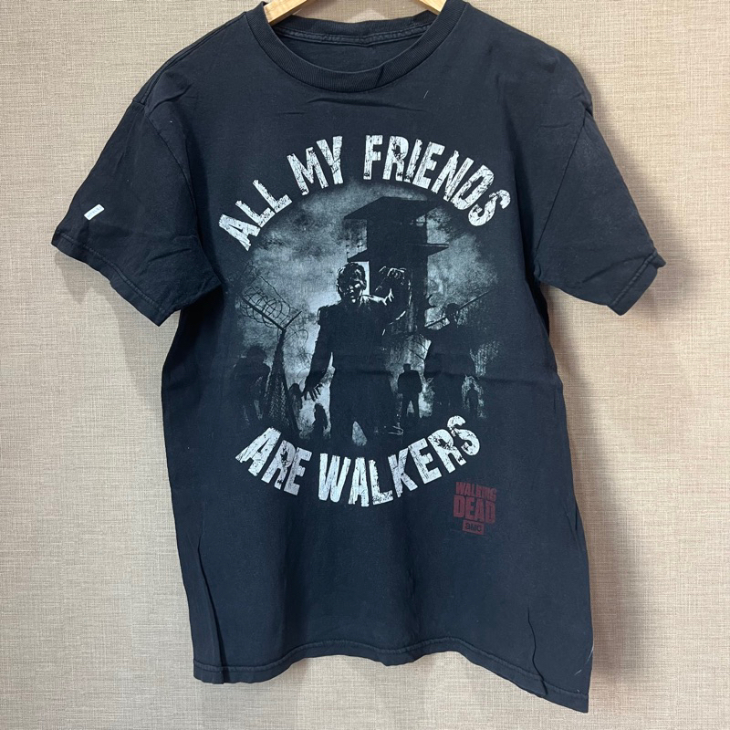 เสื้อยืด The Walking Dead All My Friends Are Walkers Size M (M318)