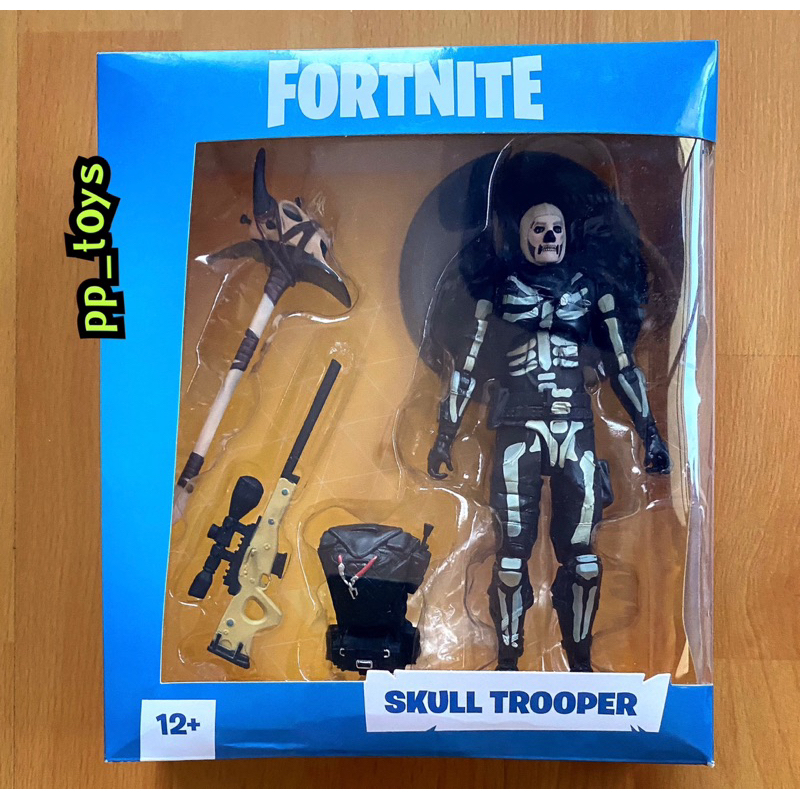 Mcfarlane Toys Fortnite Skull Trooper 7” figure
