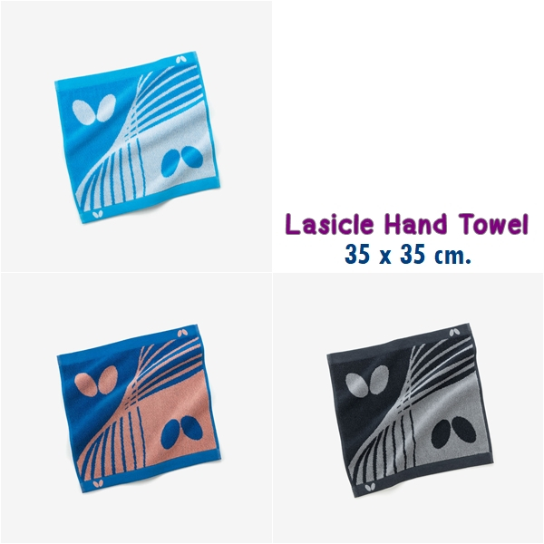 ผ้าเช็ดมือ ผ้าเช็ดเหงื่อ BUTTERFLY LASICLE HAND TOWEL แท้100%