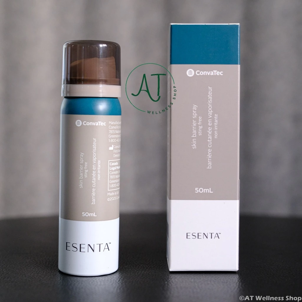 Esenta Skin Barrier Spray สเปร์ยเคลือบผิวป้องกันแผลกดทับ (ขวดสีเขียว) EXP 08/2029