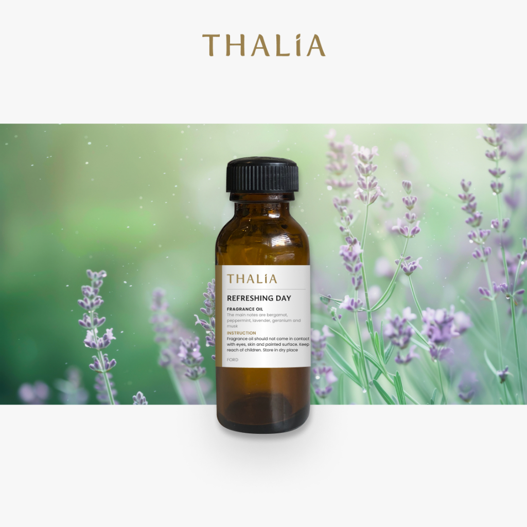 หัวน้ำหอมFragrance oil กลิ่น REFRESHING DAY (กลิ่นของความสดชื่น) กลิ่นสปา อโรม่า