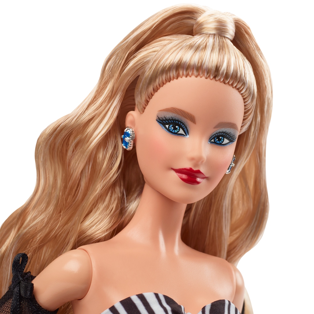 Barbie دمية Signature الذكرى 65 شقراء — صورة 8