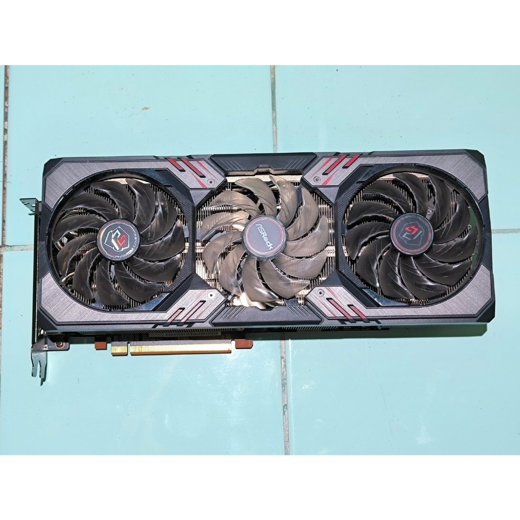 ASROCK RX6800-PGD-16GO  rx6800 มือสอง