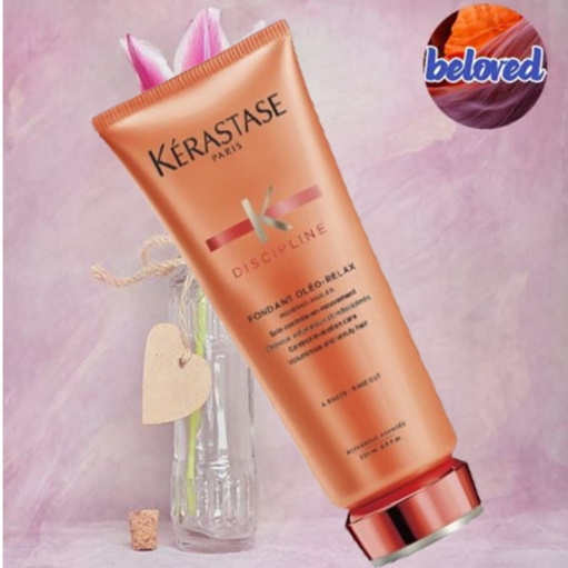 Kerastase Discipline Fondant Oleo-Relex 200 ml เคเรสตาส ครีมนวด โอลิโอ-รีแลกซ์ สำหรับผมแห้ง ชี้ฟู ให้เรียบลื่น