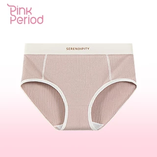 Pink Period สไตล์ญี่ปุ่น ผ้าฝ้าย กางเกงชั้นใน ผ้าไม่หนา ใส่สบาย มีหลายสี Kni-029