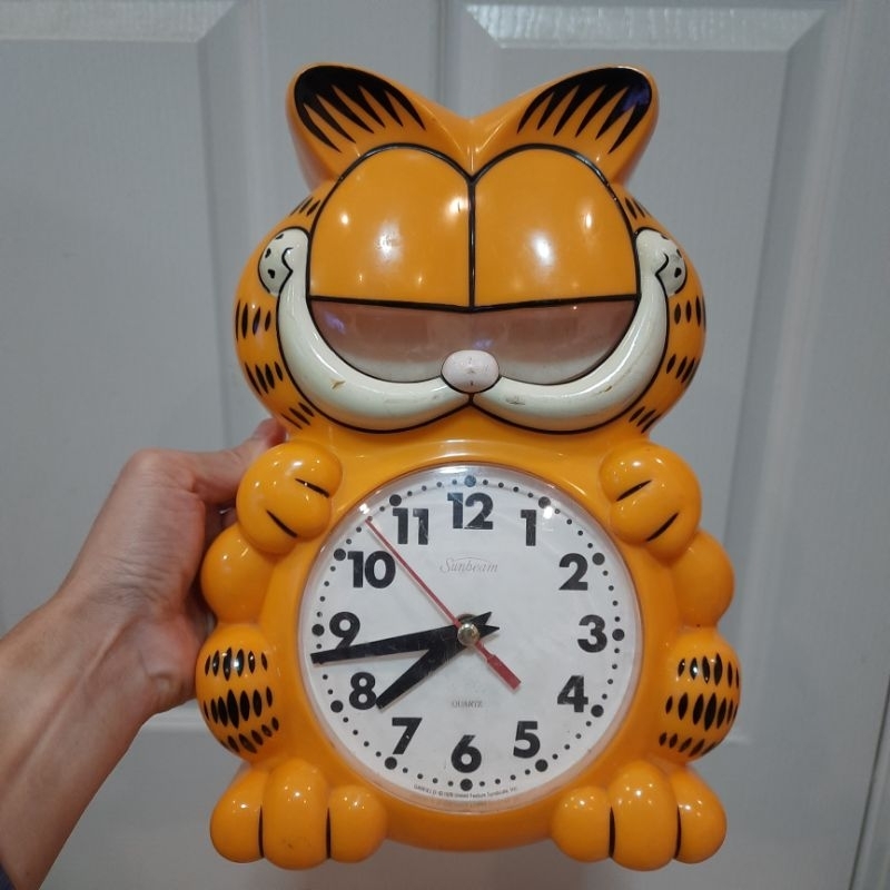 💥นาฬิกาแมวการ์ฟิลด์ (Garfield Wall Clock)💥 งานเก่าปี 1981