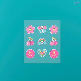 แผ่นแปะสิวเกอบิวตี้ happy pack! 1 กล่องมี 1 แผ่น 9 ชิ้น