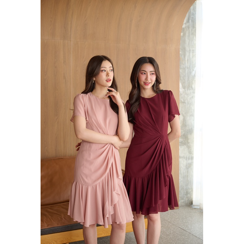 Firrr-Debby dress-ชุดใส่เที่ยว ชุดออกงาน ชุดเพื่อนเจ้าสาว