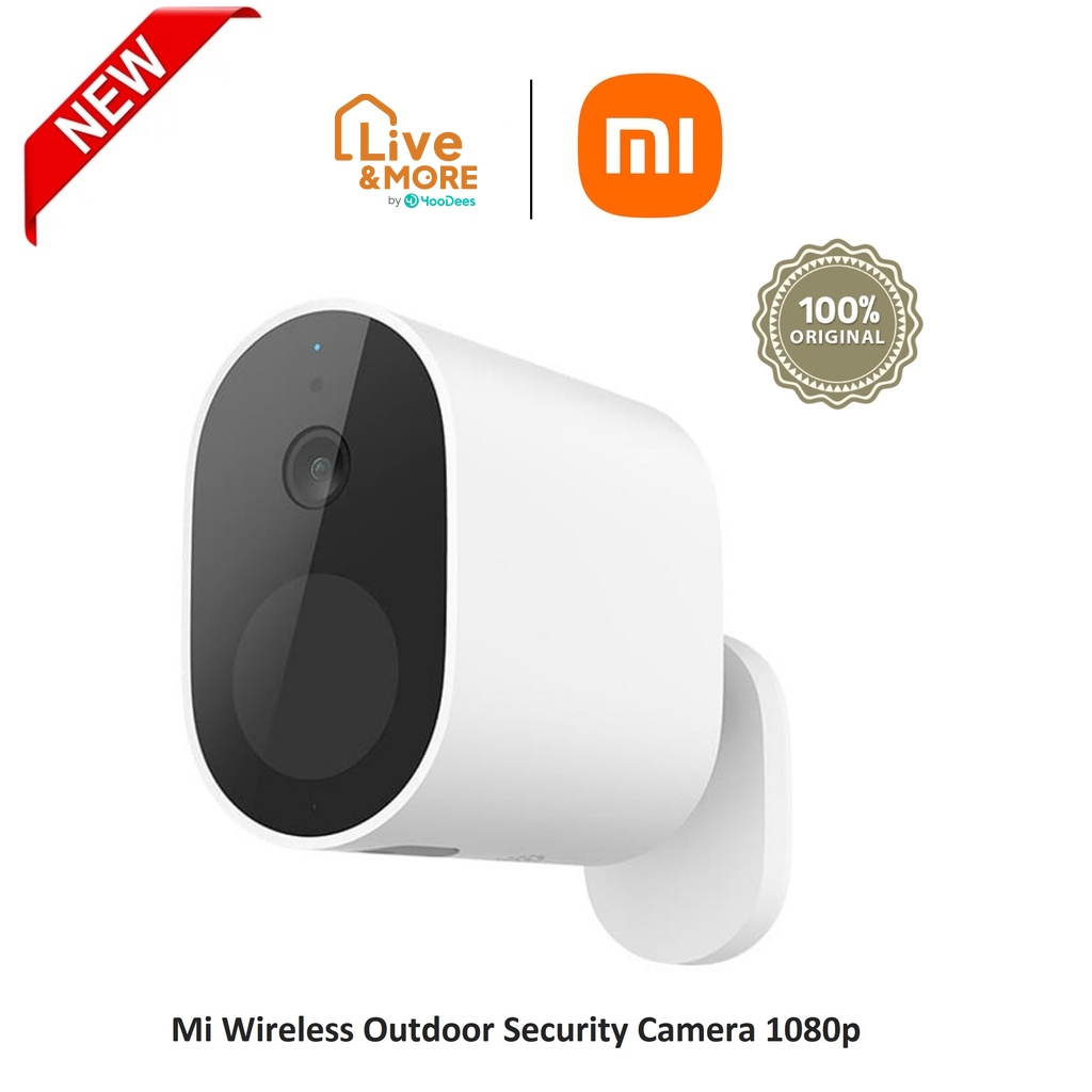 [ประกันศูนย์ 1 ปี] Xiaomi กล้องวงจรปิดไร้สาย Mi Wireless Outdoor Security Camera 1080p