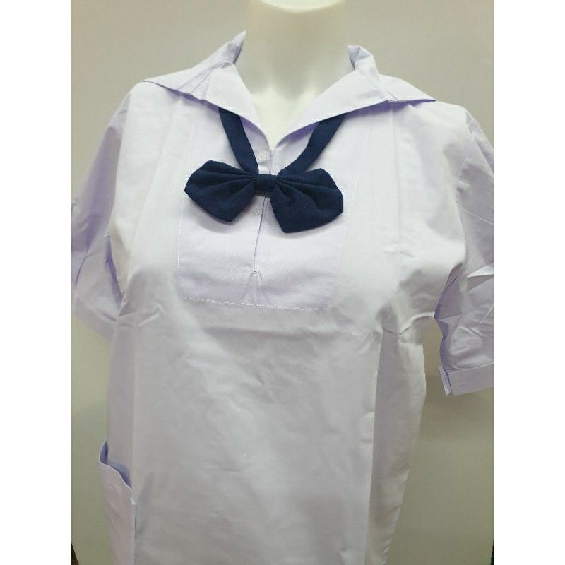 เสื้อทหารเรือตราสมอ/ช้างทอง(เฉพาะเสื้อ)มีบิลเบิกโรงเรียน