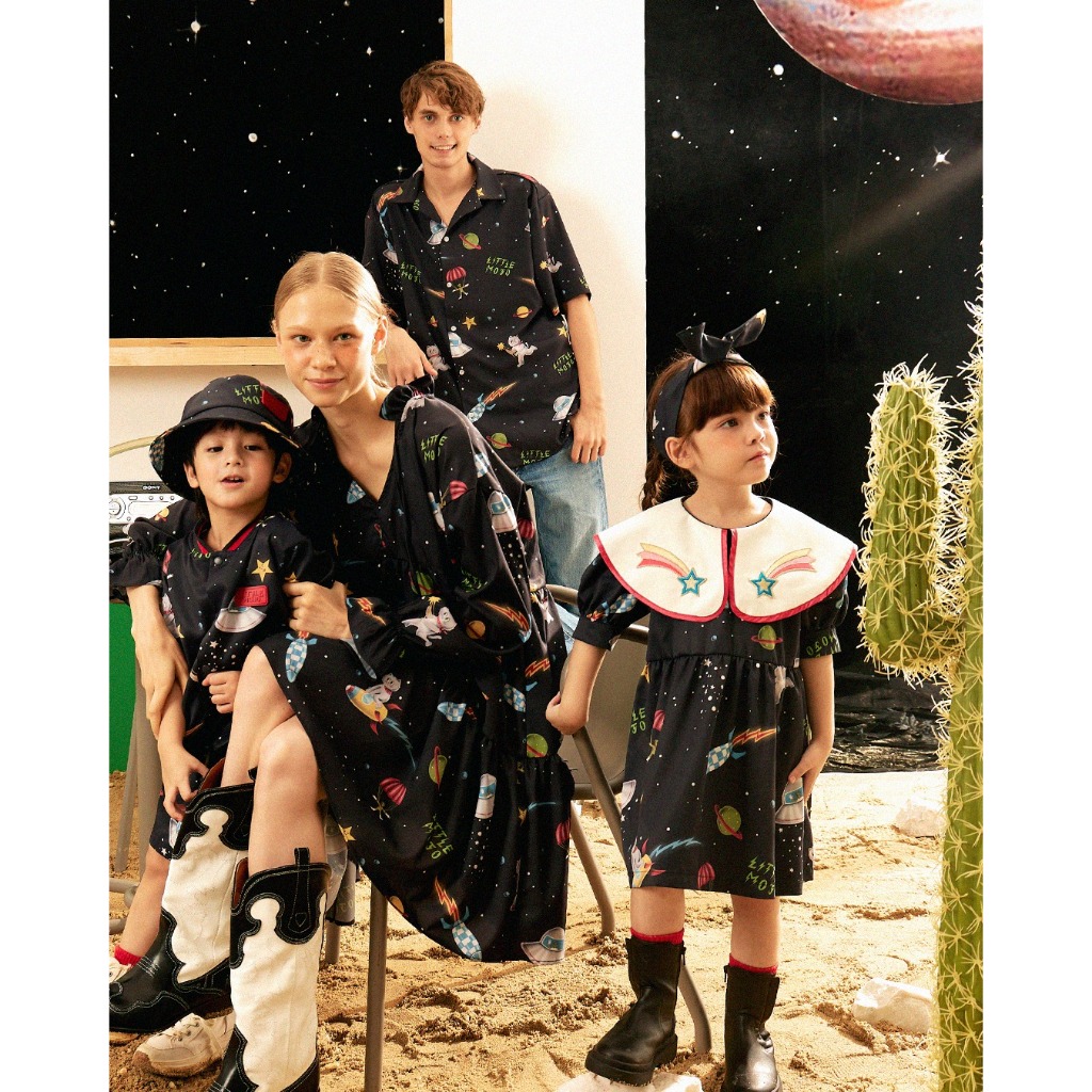Littlemojo Space Odyssey Mom Dress