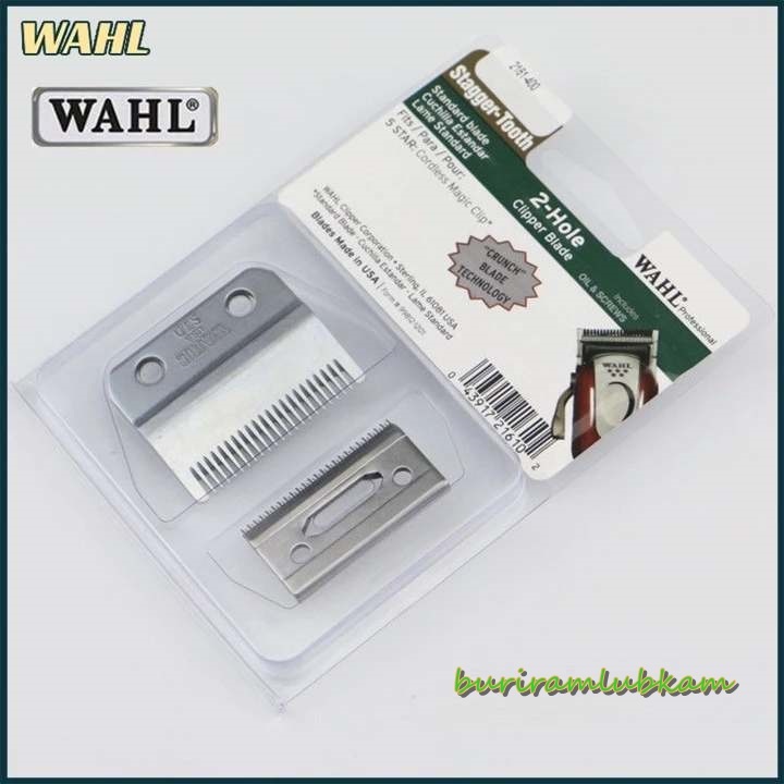 ฟันปัตตาเลี่ยน Wahl เฟด2ชั้น (อยู่ไทยพร้อมส่ง) ผลิตจากเหล็กพิเศษ ลับคมให้พร้อม ไม่ต้องเสียค่าลับคมเพิ่ม ปัตตาเลี่ยน