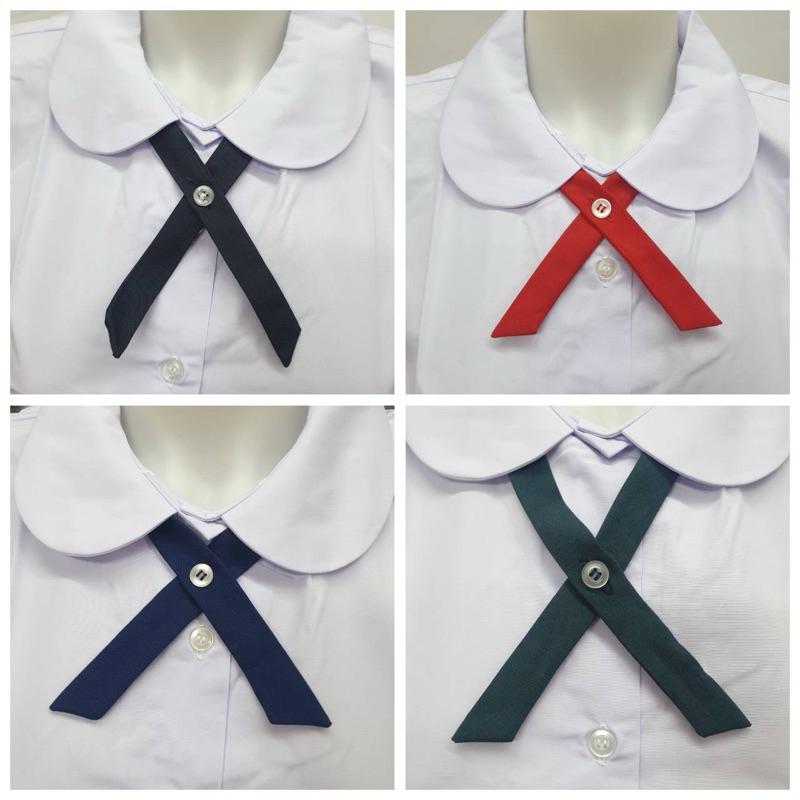 โบว์ไขว้นักเรียนตราสมอ