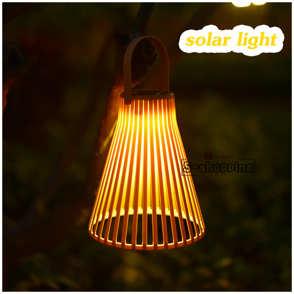 LBD-1LED ไฟเหลือง  Solar light 1LED โคมไฟ แขวนหน้าบ้าน   เพิ่มความสวยงาม