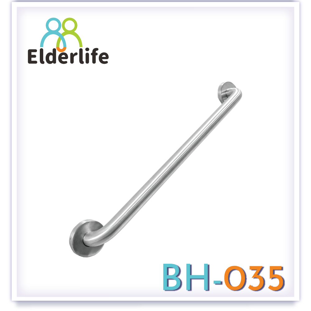 ราวจับผู้สูงอายุ 𝐄𝐋𝐃𝐄𝐑𝐋𝐈𝐅𝐄 ราวจับกันลื่น สแตนเลส 304 ยาว 60 ซม. รุ่น 𝐁𝐇-𝟎𝟑𝟓
