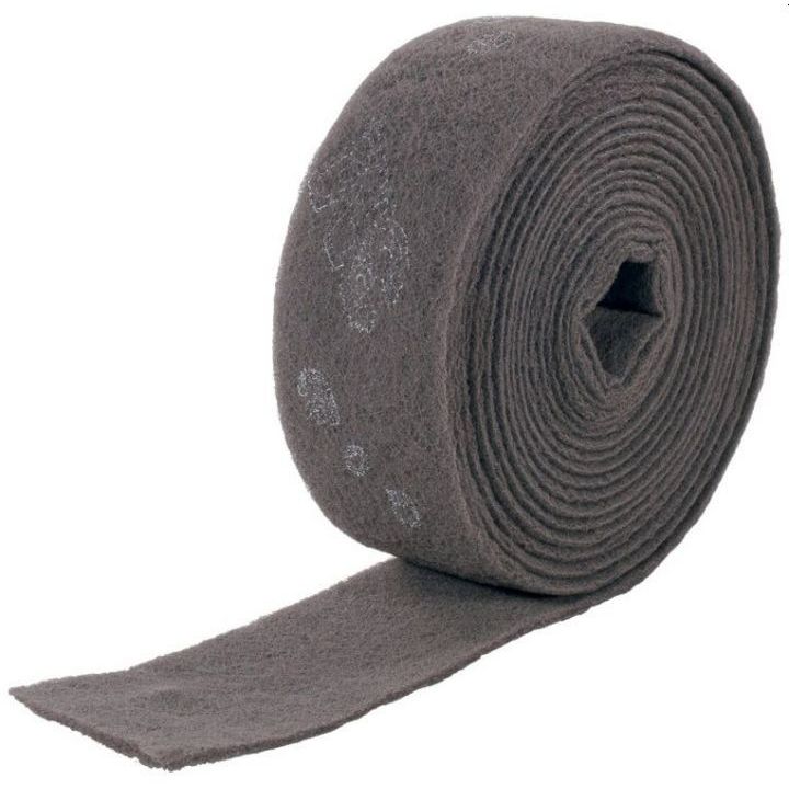 3M แผ่นใยขัด สก็อตไบร์ท แบบม้วน สีเทา 7448 4นิ้วx 10เมตร ScotchBrite Polishing Roll 7448 4"x10M Gray เปิดบิล Vat ได้