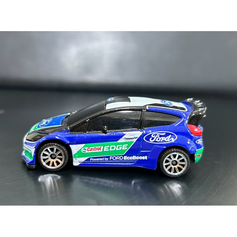 รถเหล็ก Majorette Ford Fieata WRC (ลอดช่องหลังคาดำ)​