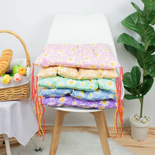 สินค้าพร้อมส่ง เบาะรองนั่ง มีสายคล้องเก้าอี้ ลายน่ารัก หนานุ่มนั่งสบาย พิงหลังได้ ตกแต่งคาเฟ่ ห้องนั่งเล่น สไตล์มินิมอล