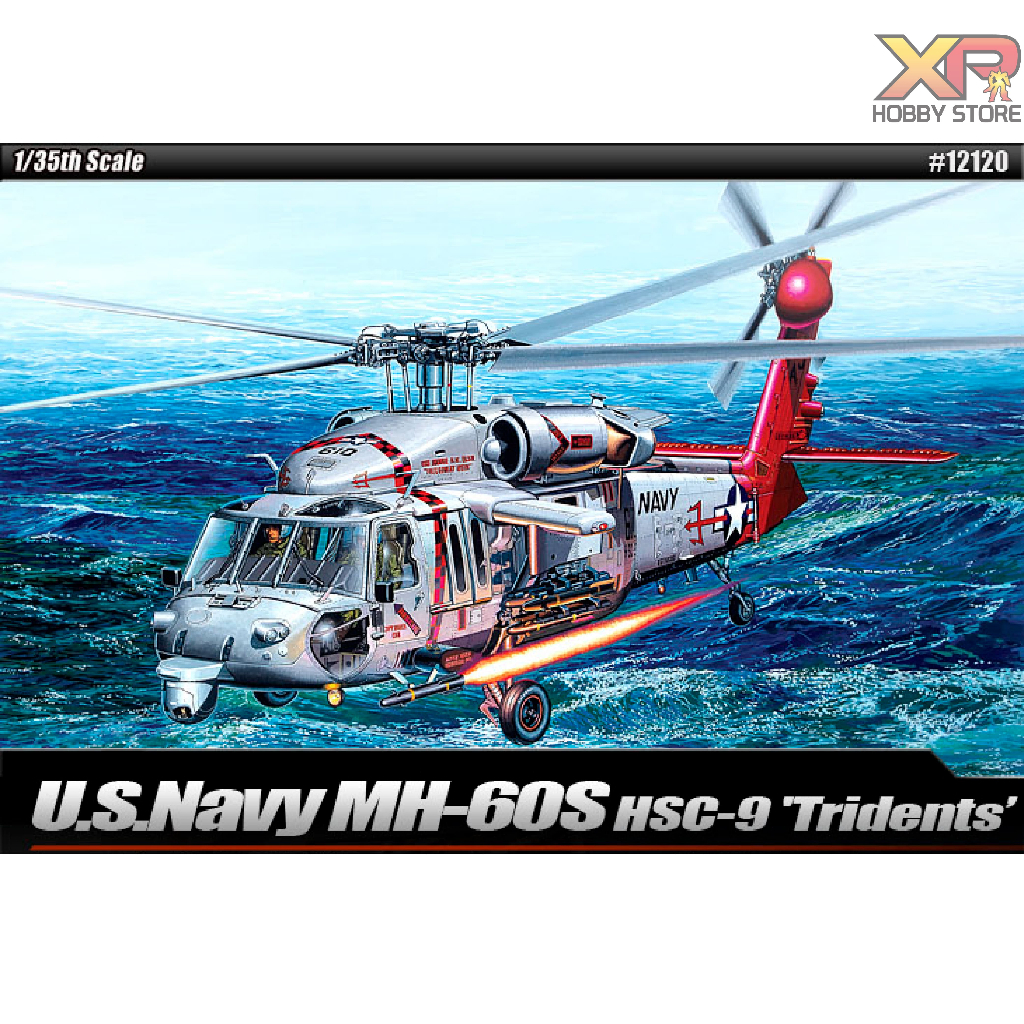 [Academy Model] 1/35: MH-60S HSC-9 "TRIDENTS" (AC 12120)