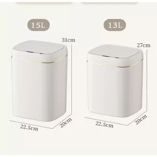 ถังขยะเซ็นเซอร์อัจฉริยะขนาด 13-15 ลิตร กันน้ำสุดๆ และใช้งานได้นาน 60 วันโดยชาร์จ ถังขยะในห้องน้ำความจุขนาดใหญ่