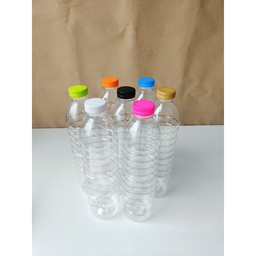 ขวดน้ำ ทรงกลม ความจุ 600 ML ปาก 29 มม. ฟรีฝาขวด ( 100 ใบ/กล่อง) - รูปที่ 2