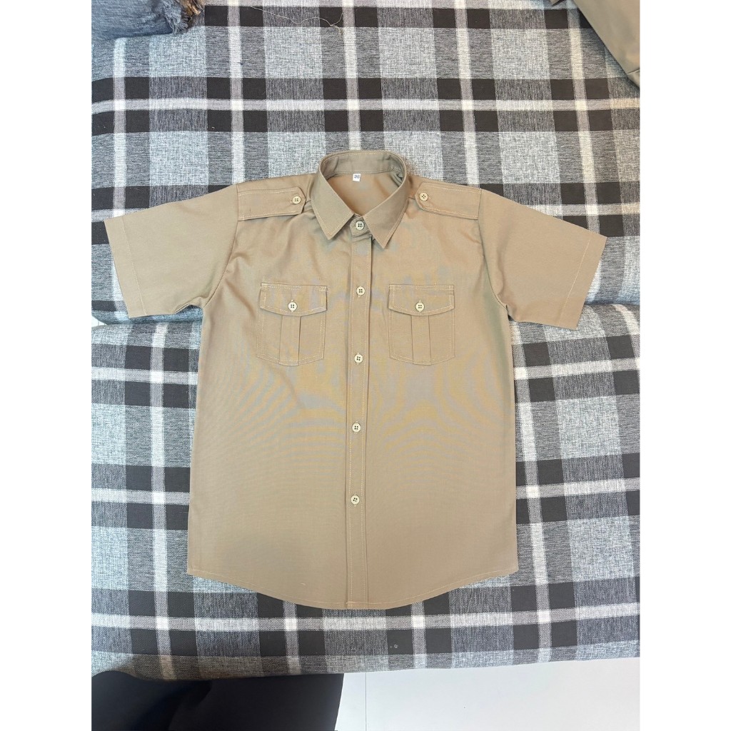 ชุดลูกเสือ ราคาถูก ผ้าดี  ขายแยกเสื้อ แยกกางเกง